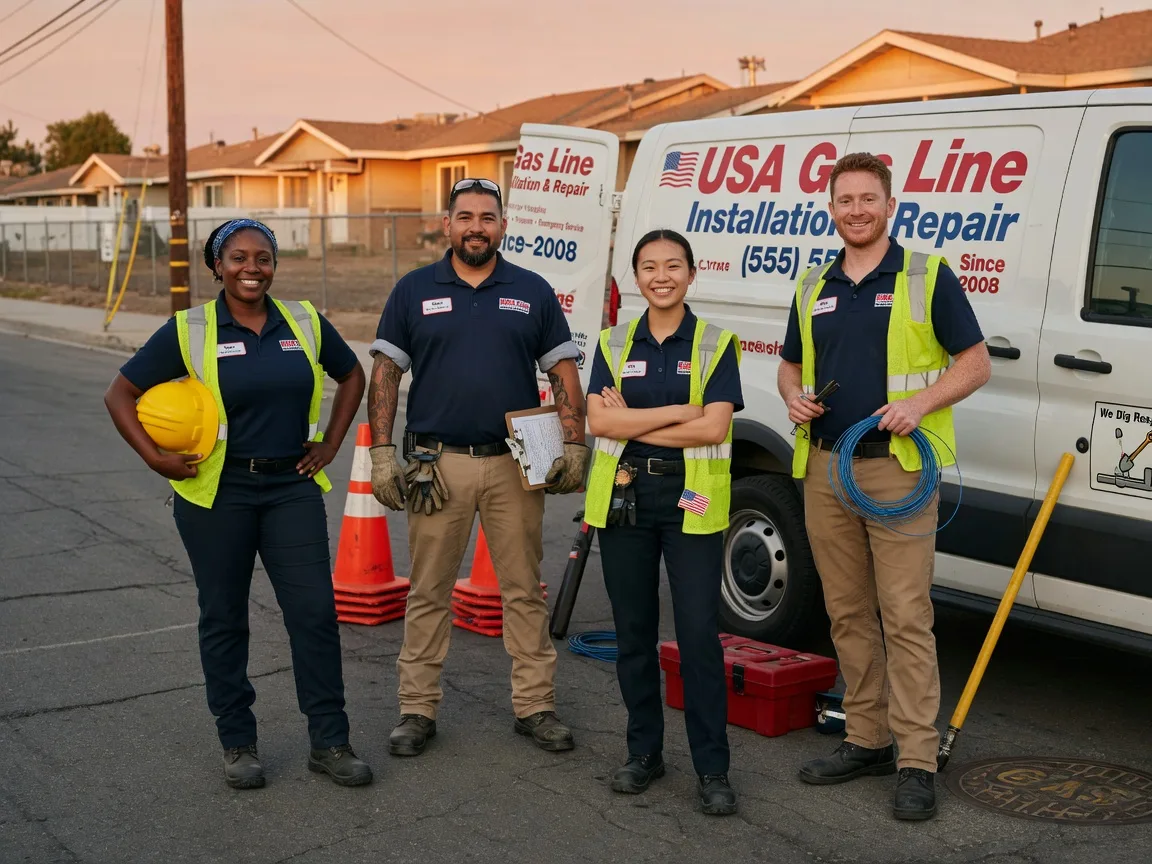 Gas Line Installation company in Columbus, PA